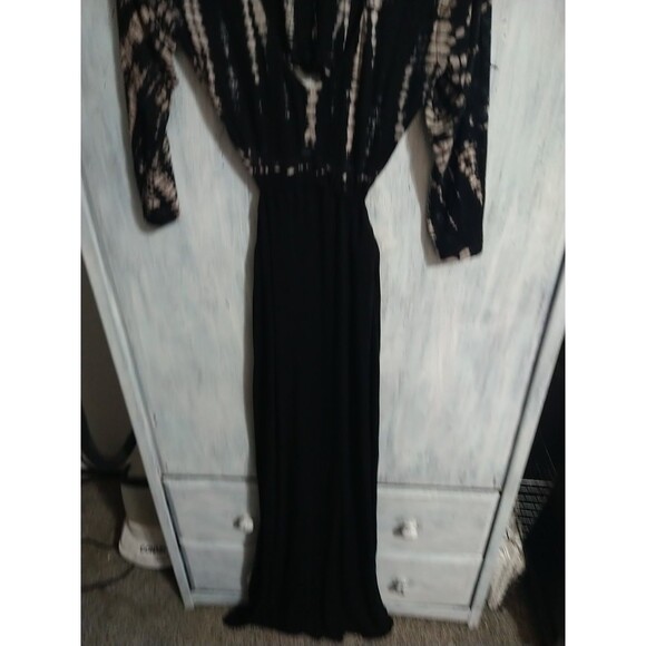 Gypsy Tie Dye Maxi Open Back Dress Xs Boho Artsy Sexy Classic - Picture 2 of 10